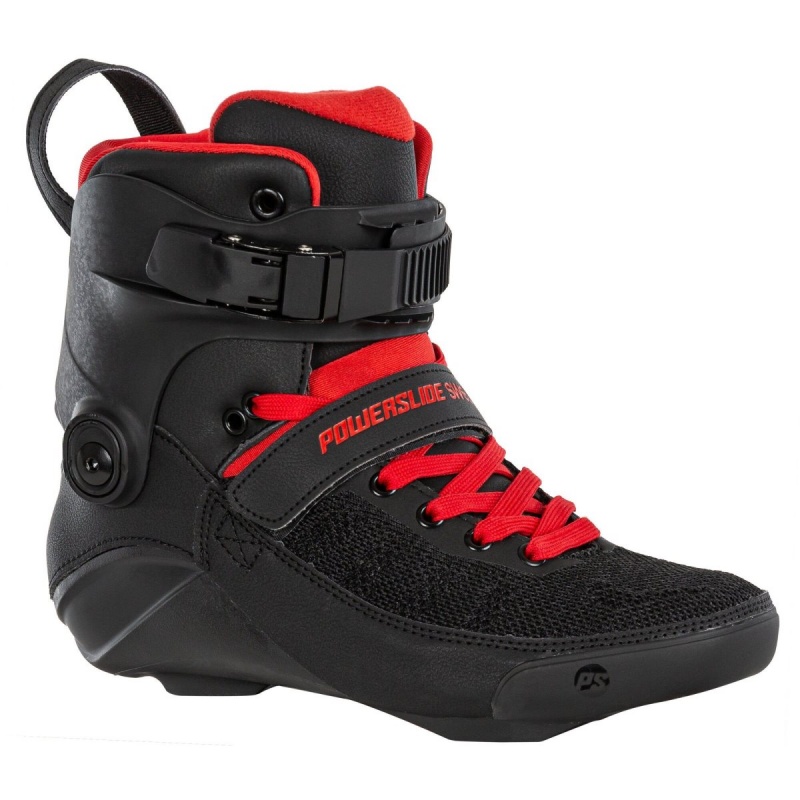 Powerslide Black Fire Boot Black / Red | 213546UXG