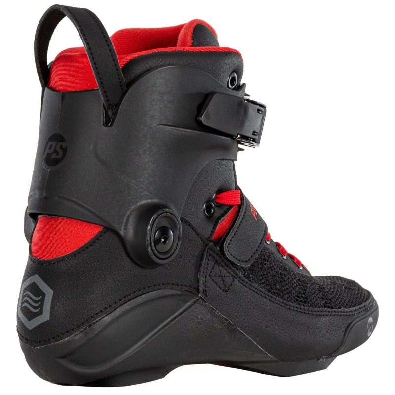 Powerslide Black Fire Boot Black / Red | 213546UXG