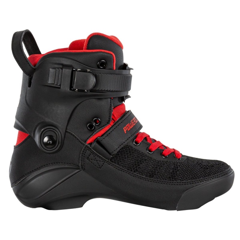 Powerslide Black Fire Boot Black / Red | 213546UXG