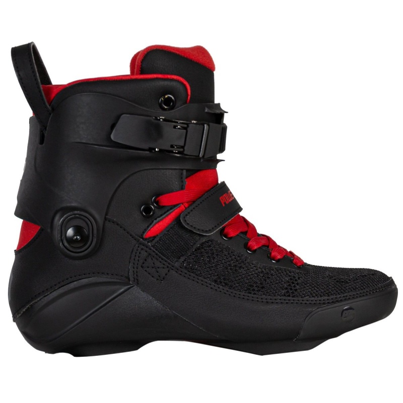 Powerslide Black Fire Boot Black / Red | 213546UXG