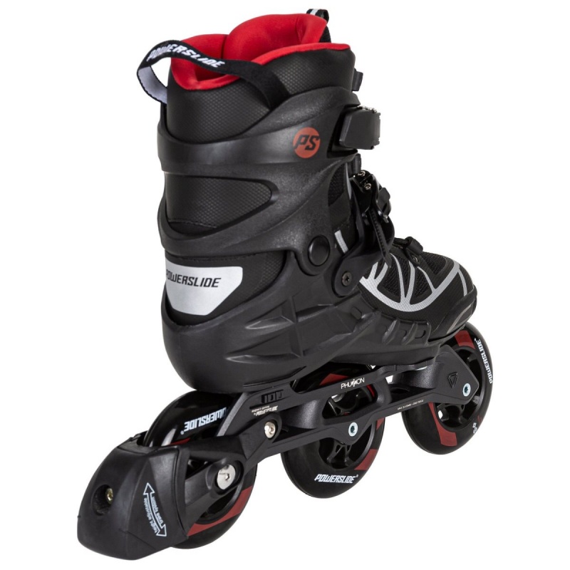 Powerslide Phuzion Argon Scarlet 100 Black / Grey | 019728IBV