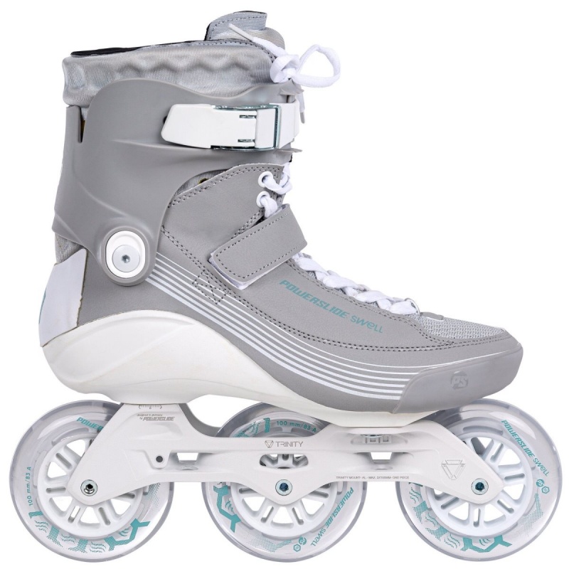 Powerslide Swell Glacier Lake 100 - 3D Adapt Grey | 834160FJI